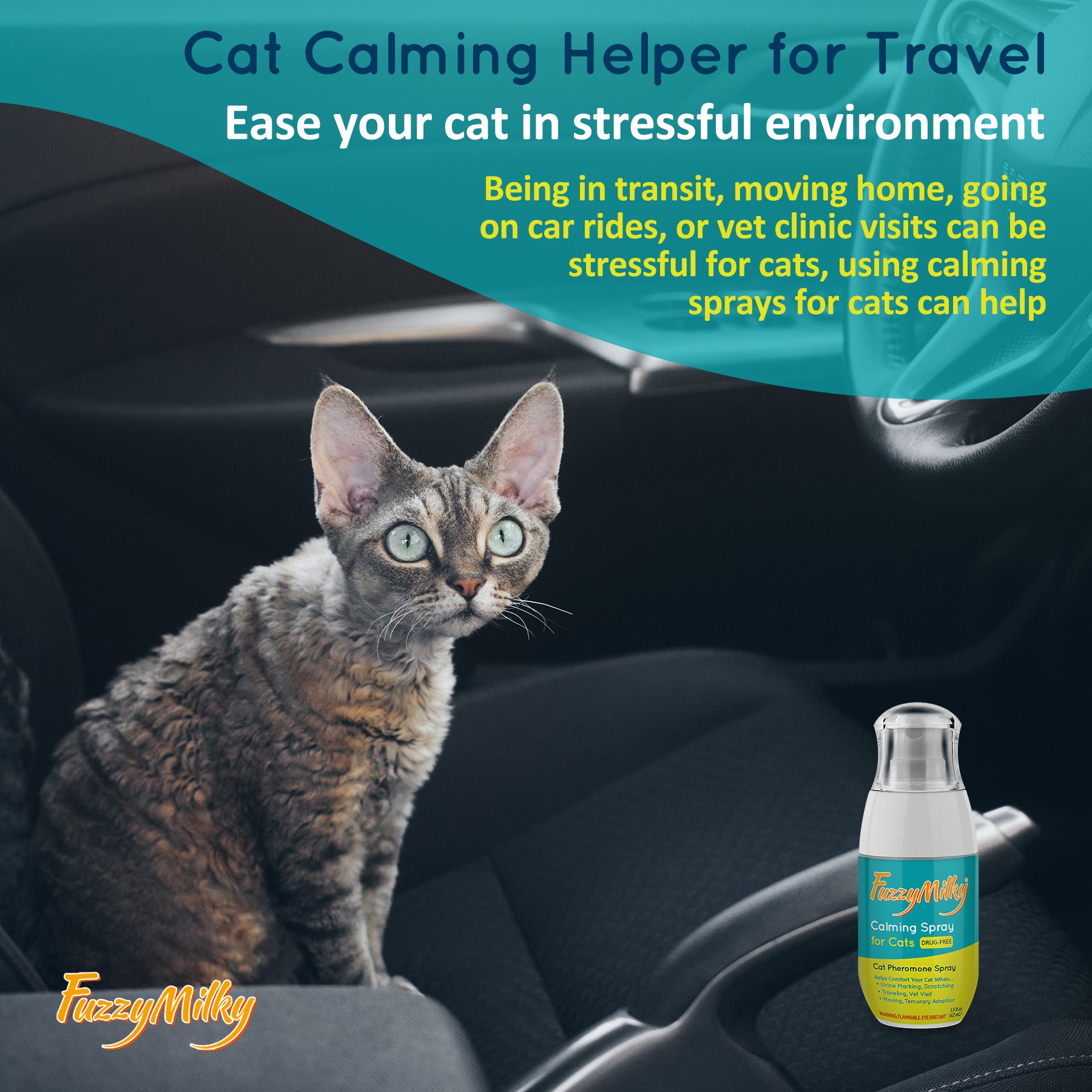 Stunning Cat Pheromone Spray Details image